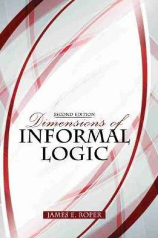Cover of Dimensions of Informal Logic