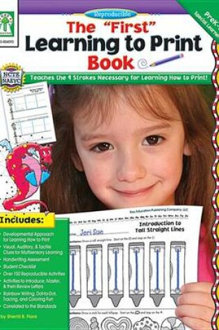 Cover of "First" Learning to Print Book, Grades Pk - K