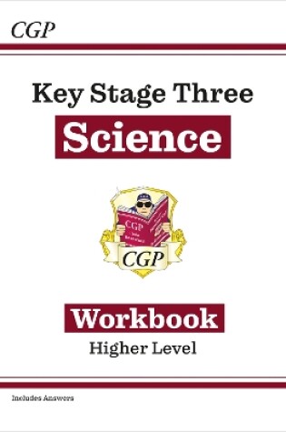 Cover of KS3 Science Workbook – Higher (includes answers)