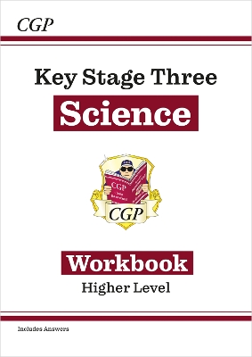 Book cover for KS3 Science Workbook – Higher (includes answers)