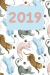 Book cover for Cute Cats 2019 Monday Start Monthly And Weekly Planner Calendar Volume 1