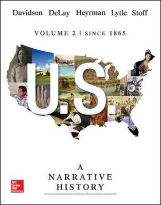 Book cover for US: A Narrative History, Volume 2: Since 1865