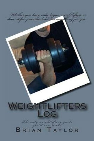 Cover of Weightlifters Log