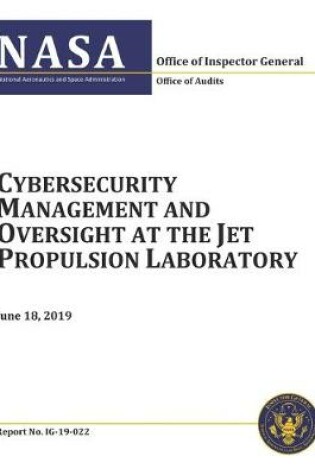 Cover of Cybersecurity Management and Oversight at the Jet Propulsion Laboratory