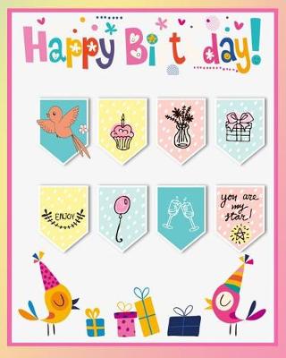 Cover of Happy Birthday ( Blank Lined Journal)