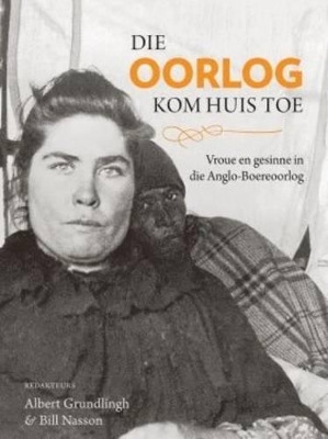 Book cover for Die oorlog kom huis toe