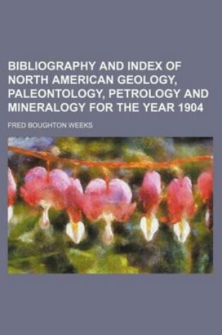 Cover of Bibliography and Index of North American Geology, Paleontology, Petrology and Mineralogy for the Year 1904