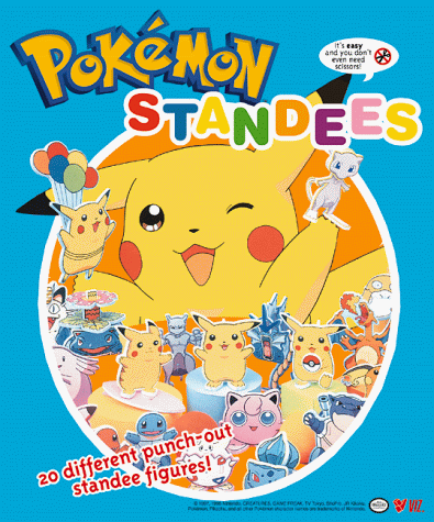 Book cover for Pokemon Standees, Volume 1