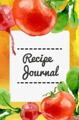 Cover of Recipe Journal