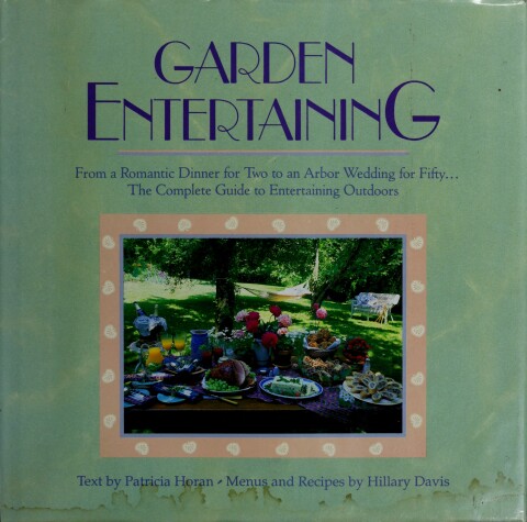 Book cover for Garden Entertaining