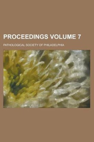 Cover of Proceedings Volume 7