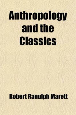 Book cover for Anthropology and the Classics