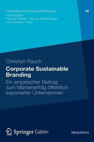 Cover of Corporate Sustainable Branding