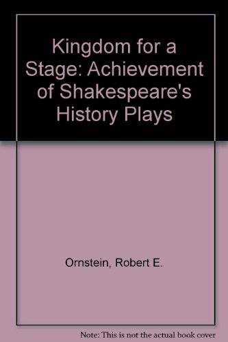 Book cover for Kingdom for a Stage