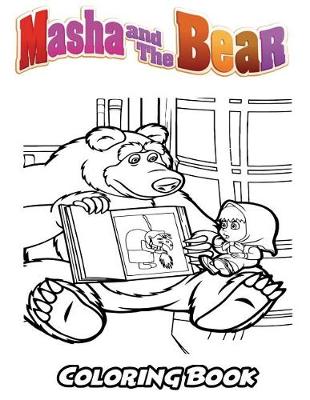 Cover of Masha and the Bear Coloring Book