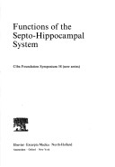 Book cover for Functions of the Septo-hippocampal System