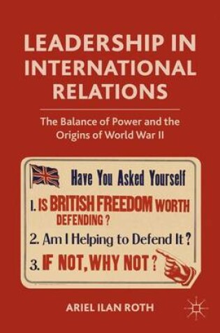 Cover of Leadership in International Relations