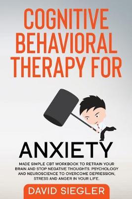 Book cover for Cognitive Behavioral Therapy for Anxiety