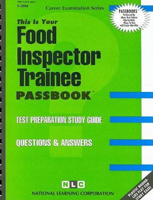 Book cover for Food Inspector Trainee