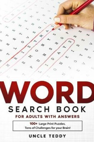 Cover of Word Search Book For Adults With Answers