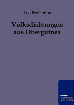 Book cover for Volksdichtungen aus Oberguinea