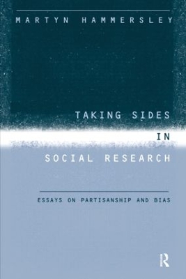 Book cover for Taking Sides in Social Research