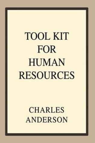 Cover of Tool Kit for Human Resources