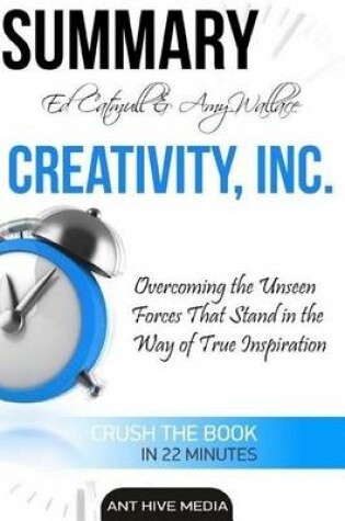 Cover of Ed Catmull & Amy Wallace's Creativity, Inc