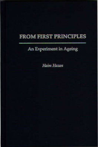 Cover of From First Principles