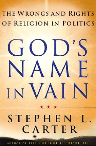 Cover of God's Name in Vain