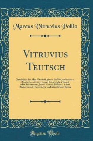 Cover of Vitruvius Teutsch