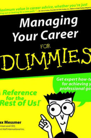 Cover of Managing Your Career For Dummies