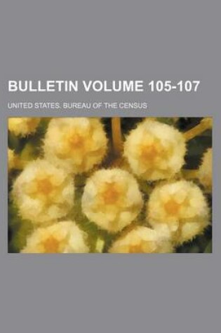 Cover of Bulletin Volume 105-107