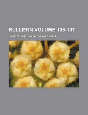 Book cover for Bulletin Volume 105-107