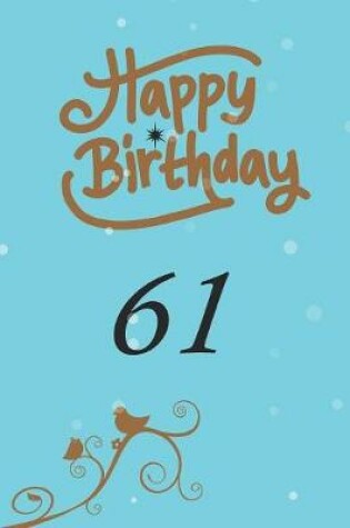 Cover of Happy birthday 61