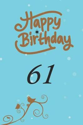 Book cover for Happy birthday 61