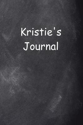 Cover of Kristie Personalized Name Journal Custom Name Gift Idea Kristie