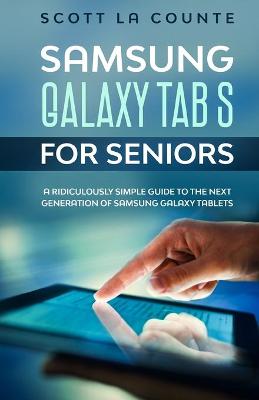 Book cover for Samsung Galaxy Tab S for Seniors