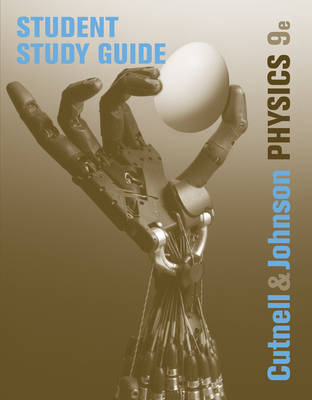 Book cover for Student Study Guide to accompany Physics, 9e