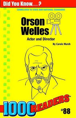 Book cover for Orson Welles