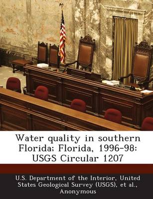 Book cover for Water Quality in Southern Florida; Florida, 1996-98