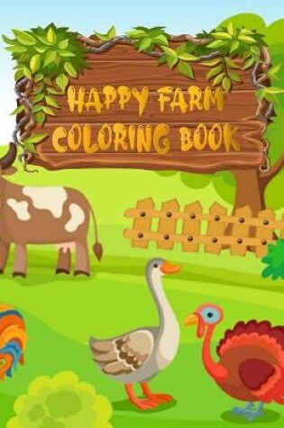 Cover of Happy Farm Coloring Book