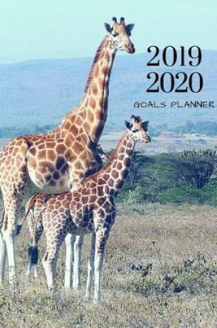 Cover of 2019 2020 Baby Giraffe 15 Months Daily Planner