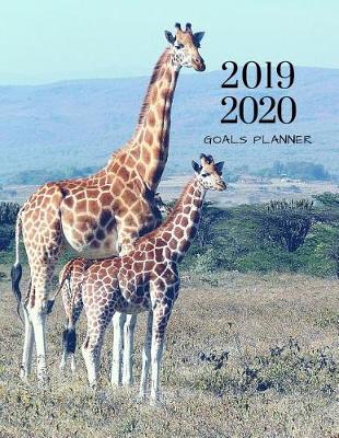 Book cover for 2019 2020 Baby Giraffe 15 Months Daily Planner