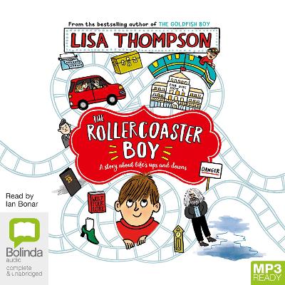Book cover for The Rollercoaster Boy