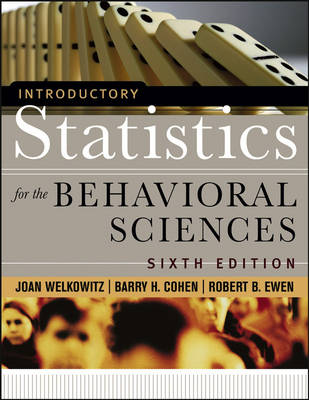 Cover of Introductory Statistics for the Behavioral Sciences