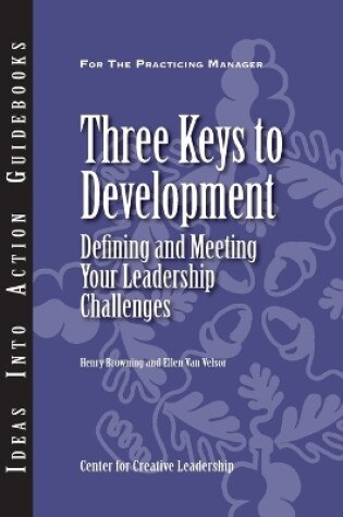 Cover of Three Keys to Development