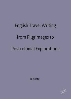 Book cover for English Travelogue