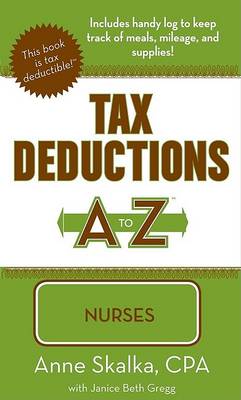 Cover of Tax Deductions A to Z for Nurses