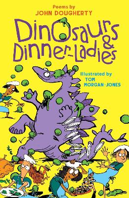 Book cover for Dinosaurs and Dinner-Ladies